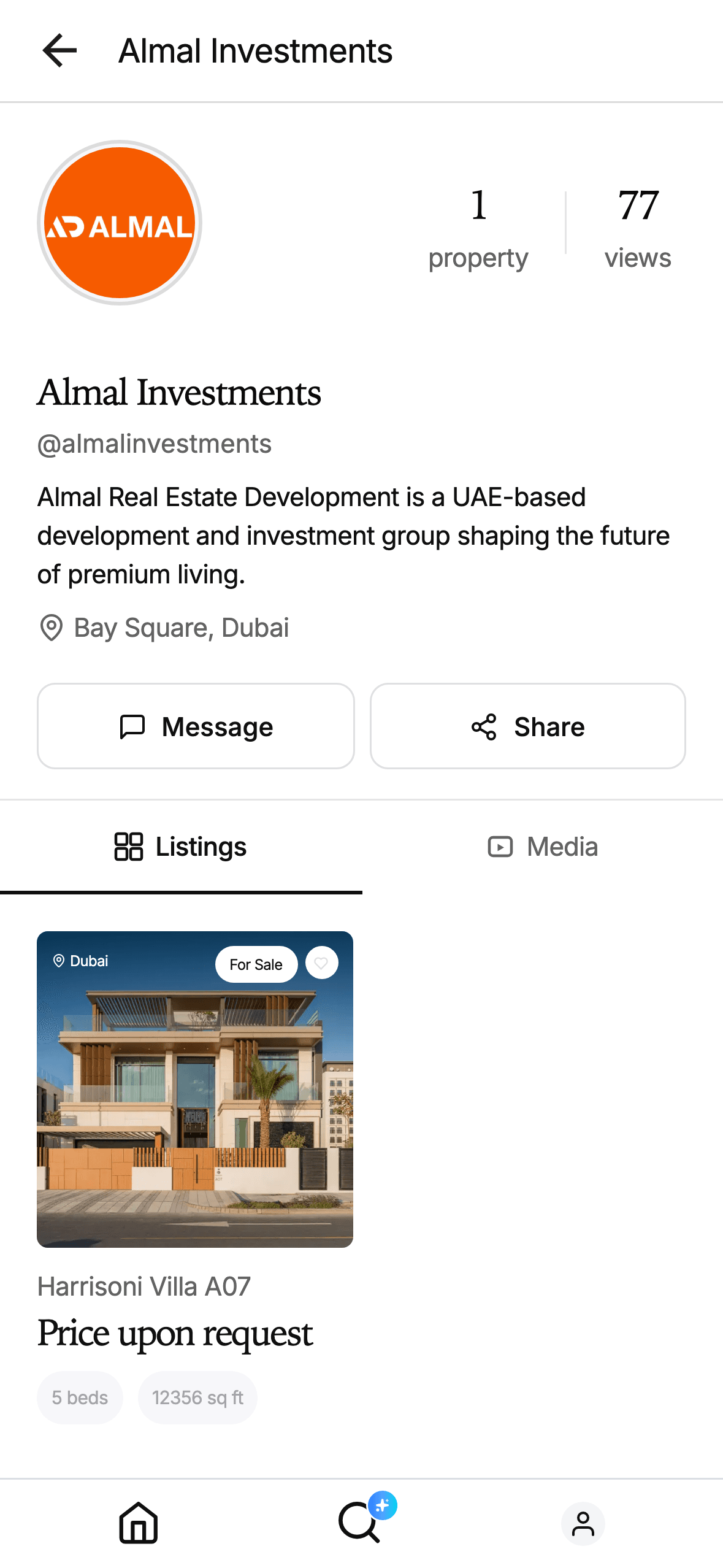 almalinvestments profile on Keylead