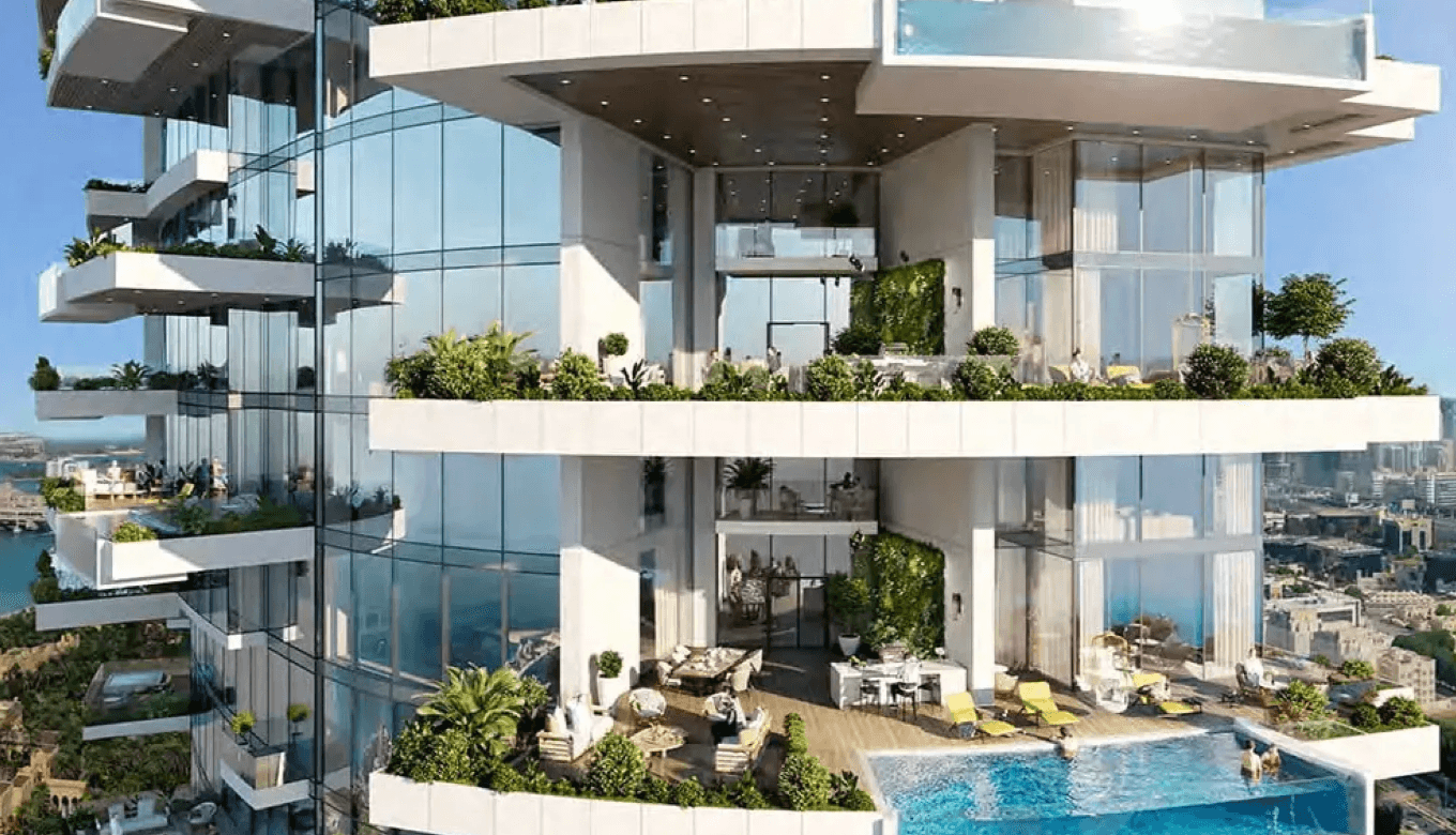 Cavalli Tower Exclusive High Floor 3 Bedroom Duplex With Private Sky Pool