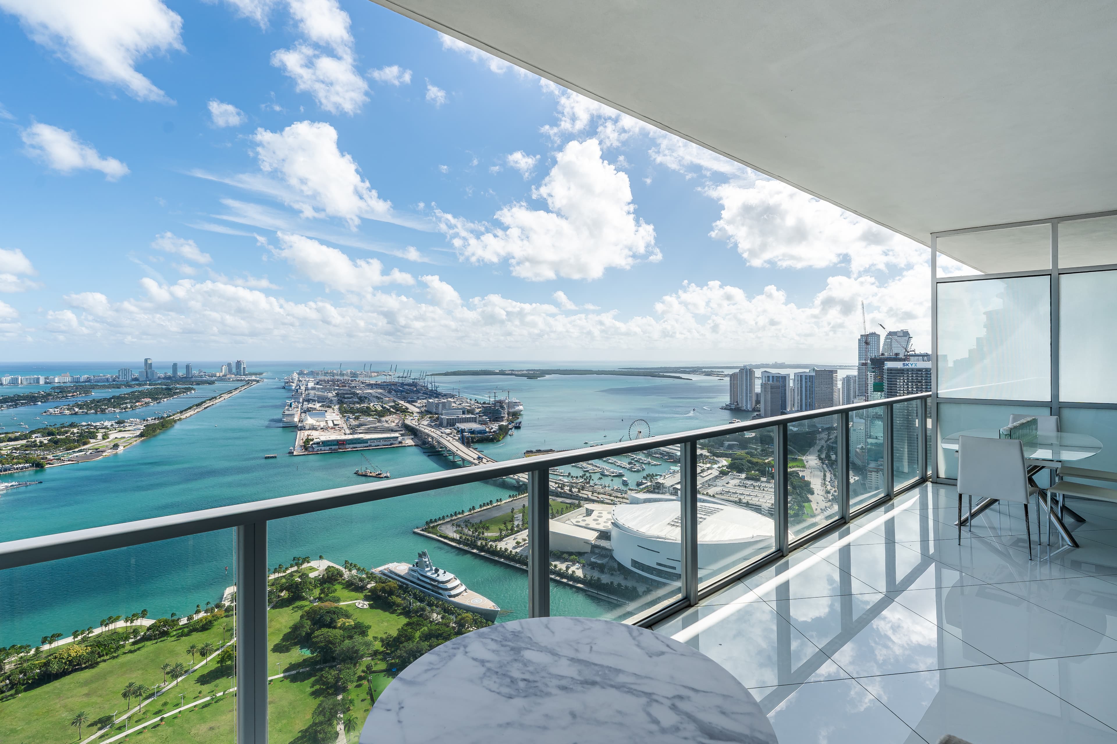 Perched on the 57th Floor of the premier Marquis Residences