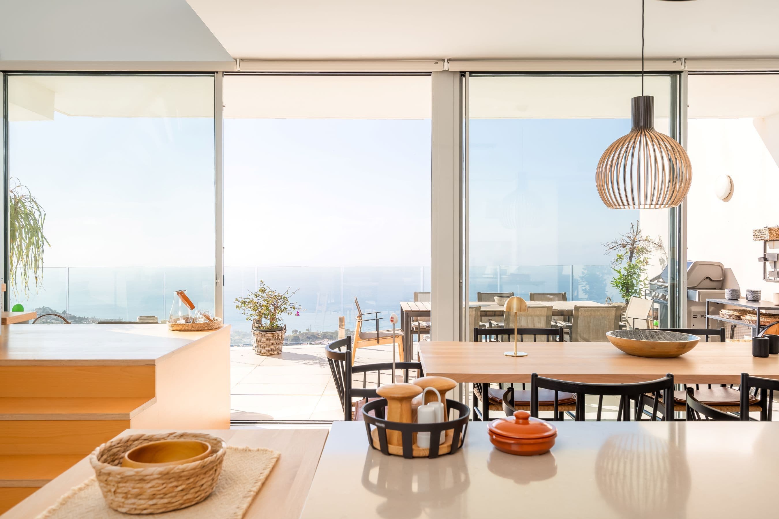 Luxury Scandinavian-Furnished Duplex Penthouse with Panoramic Views