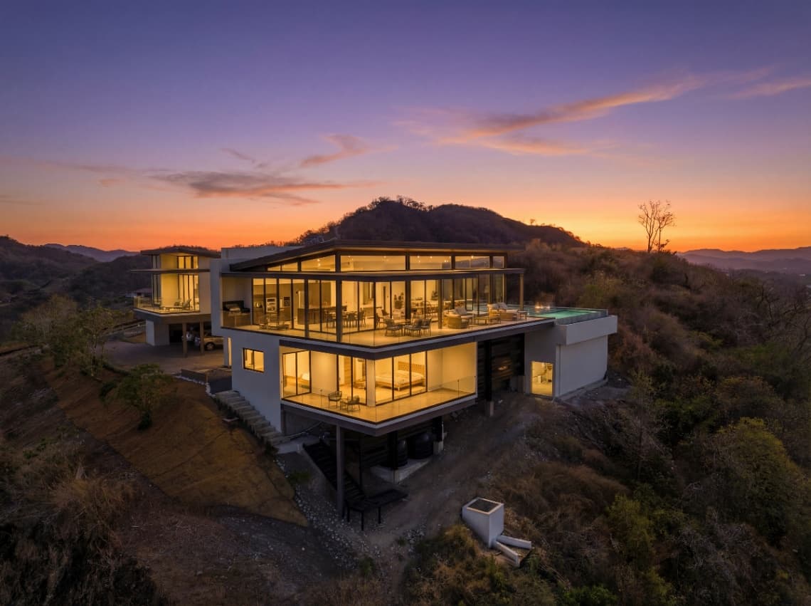 Luxury Hilltop Villa with Ocean Views