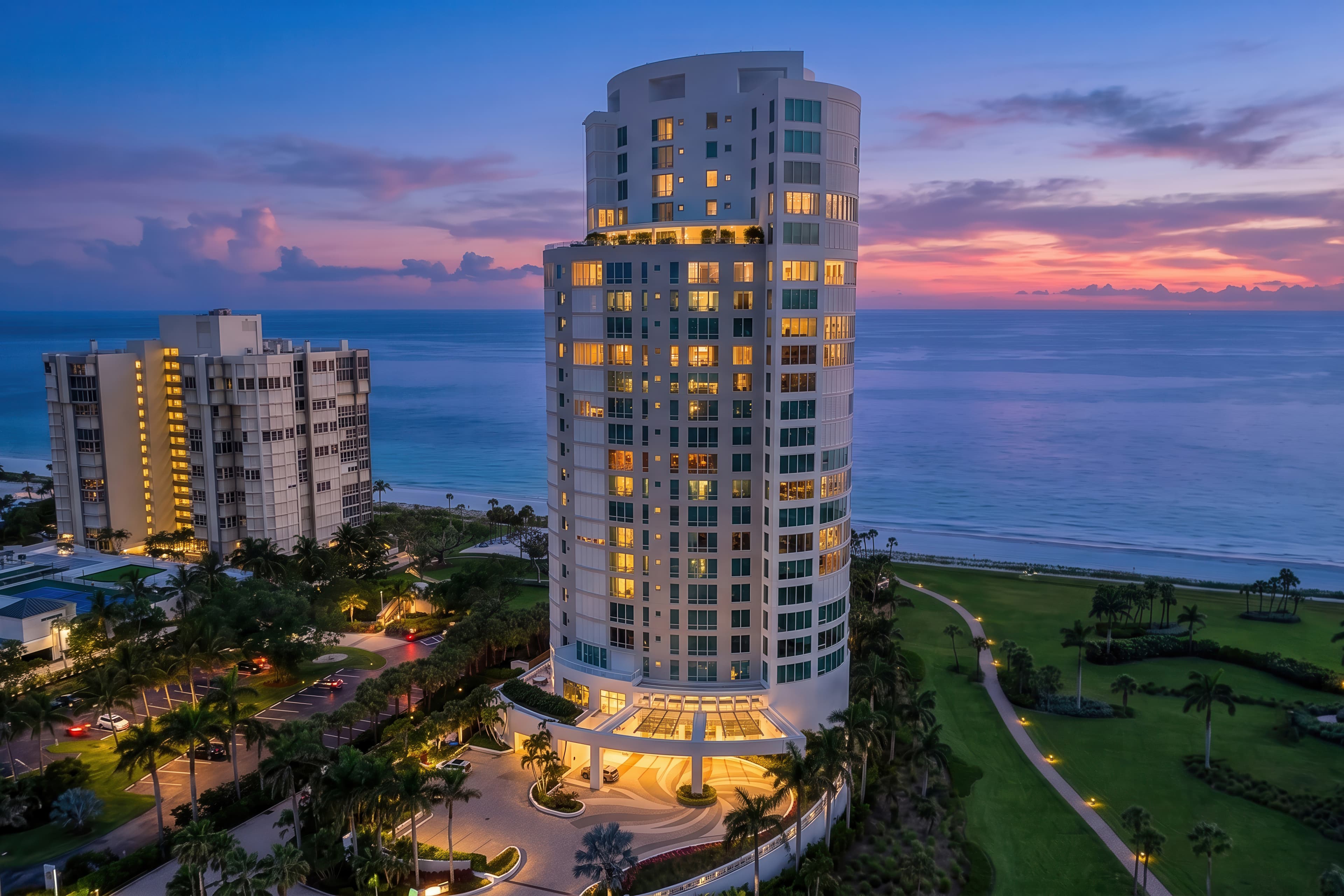Naples Exclusive and Prestigious Beachfront Offering