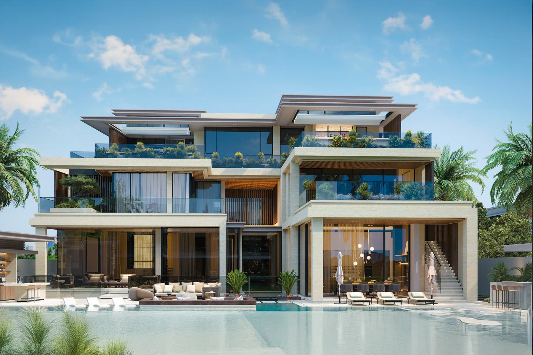 Magnificent 5-Bedroom Mansion For Sale in Dubai