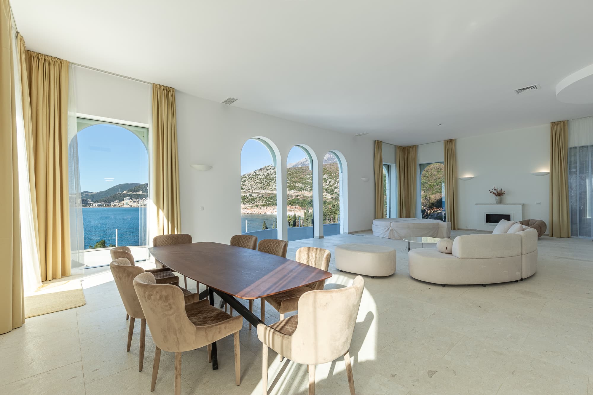 Premier Budva Villa with Pool and Sunset Views