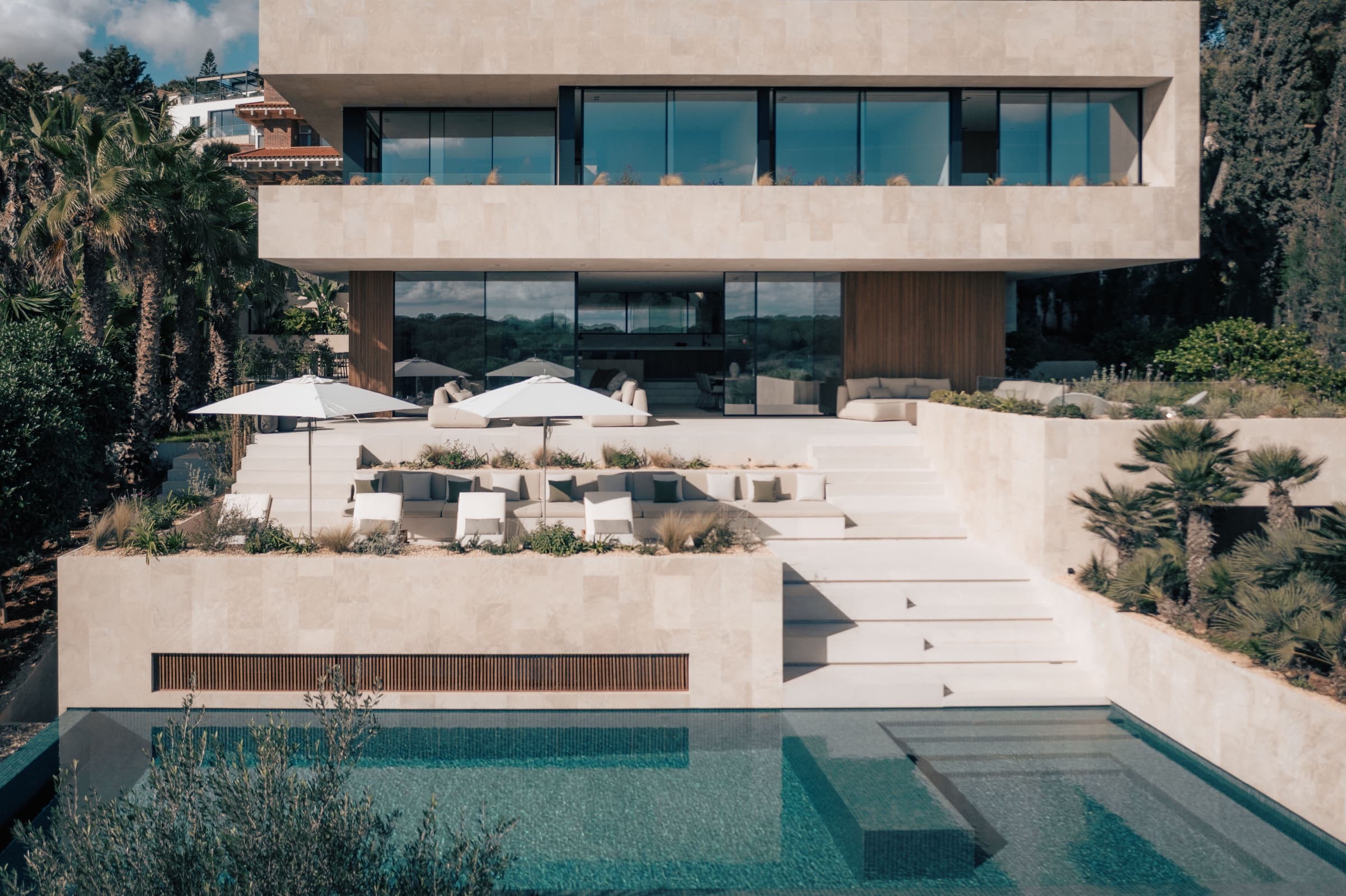 Luxury Bendinat House with Water and Sunset Views