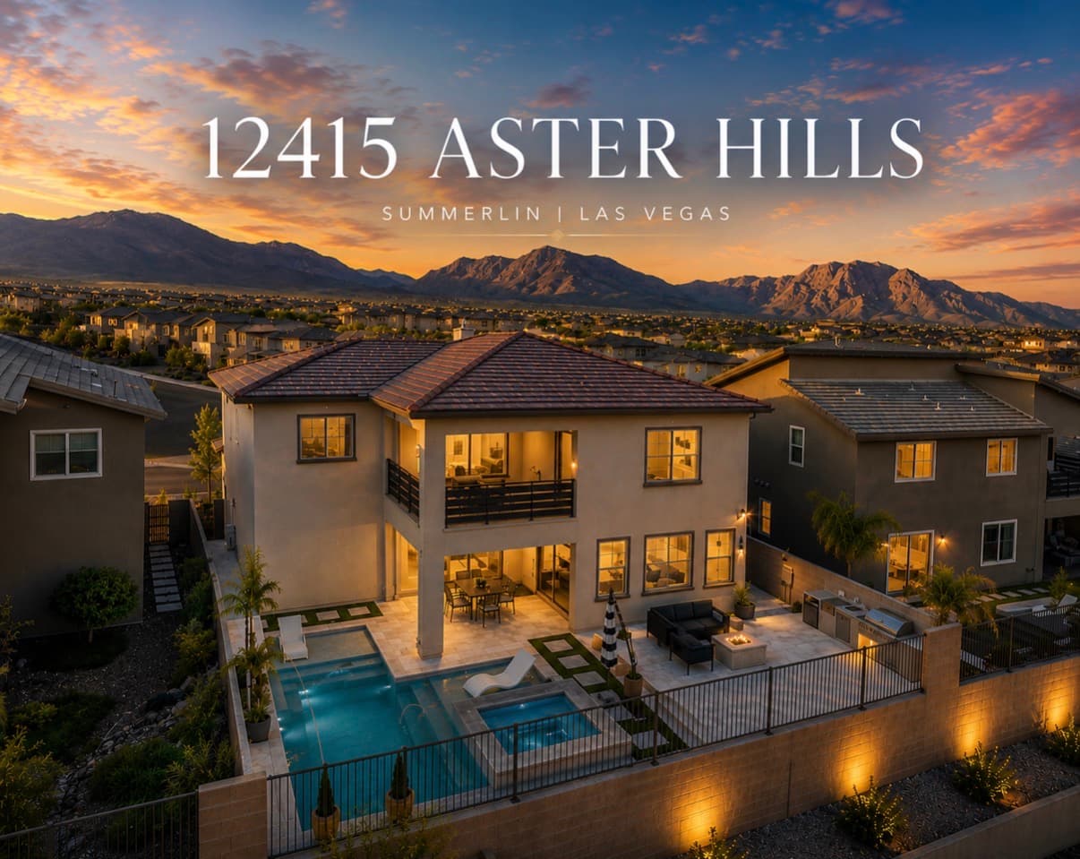 Stunning Las Vegas House with Pool and City Views