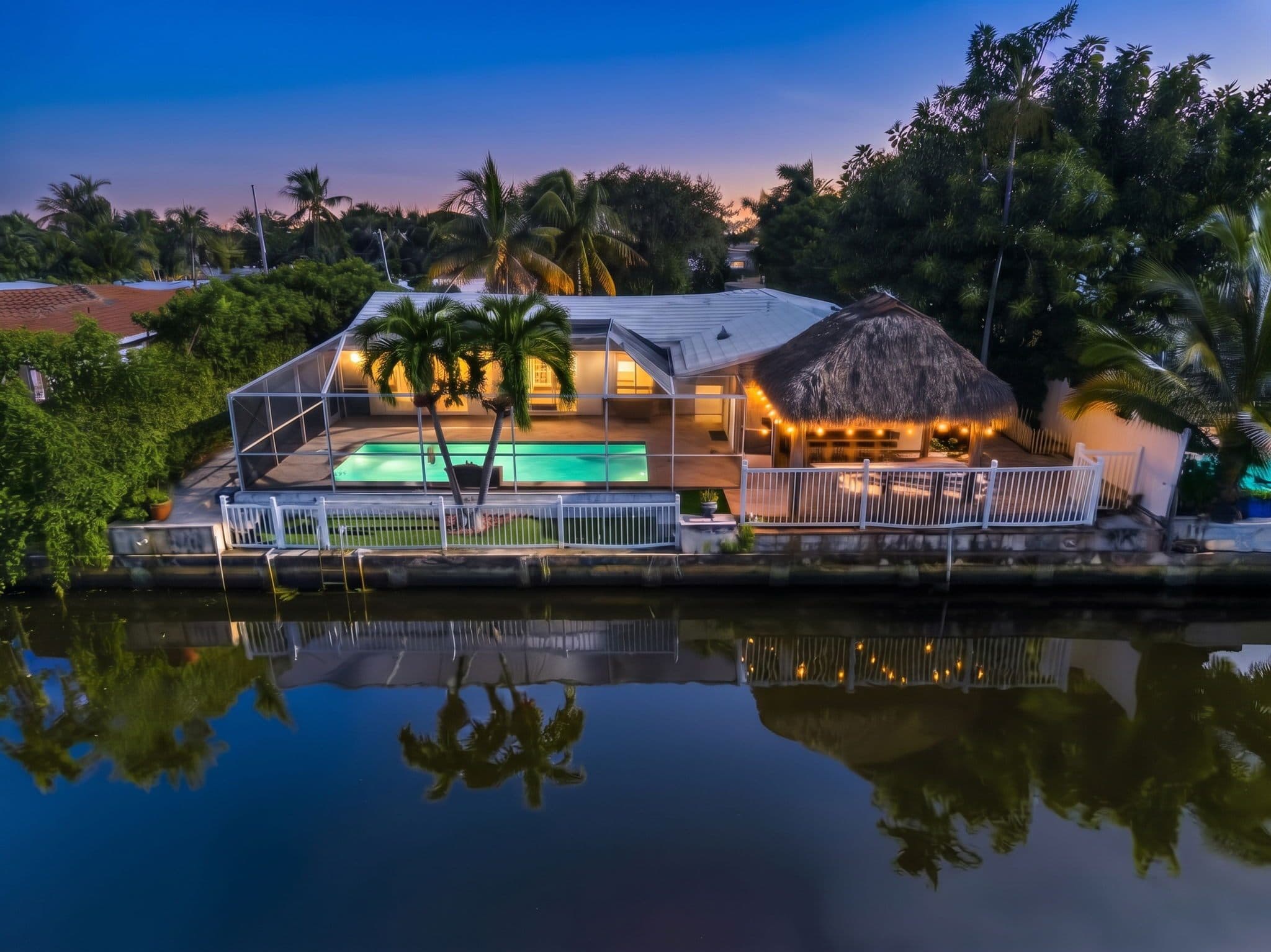 Waterfront Pompano Beach Home with Pool & Tiki Bar