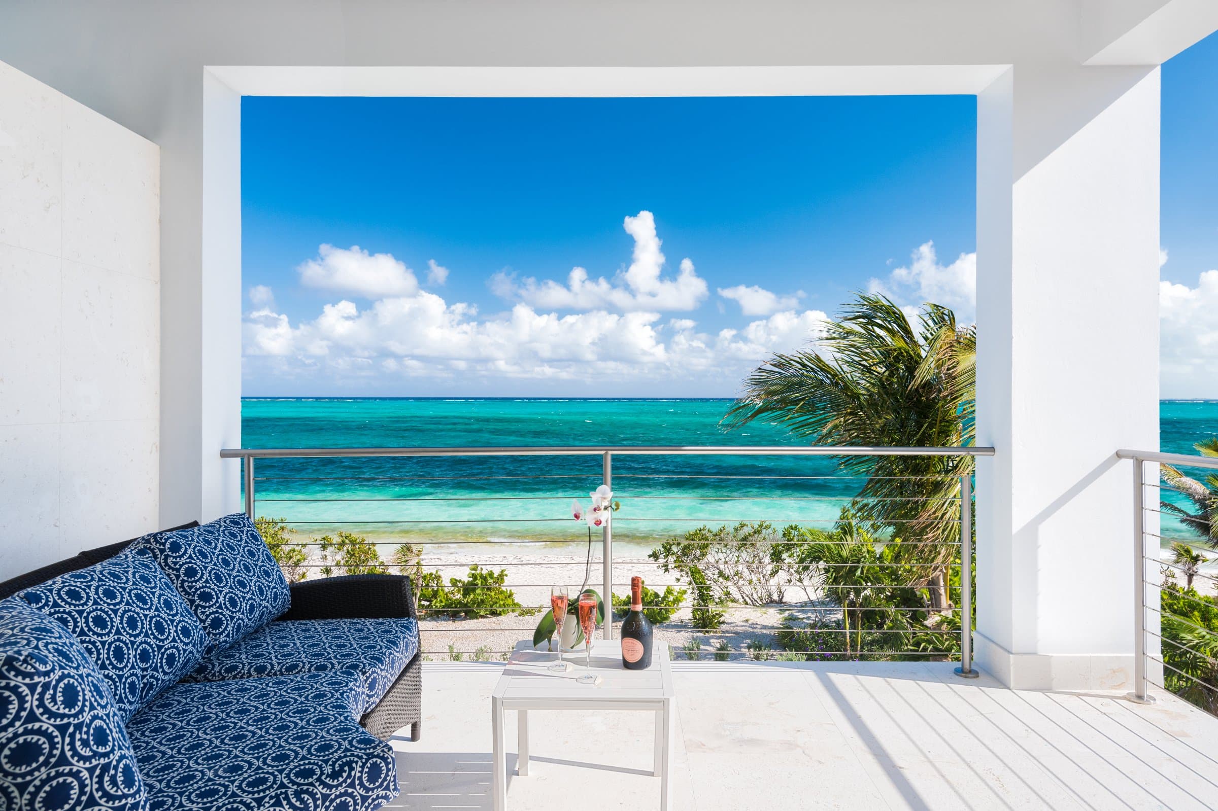 Beachfront Luxury Awaits at Sandcastle Villa on Grace Bay