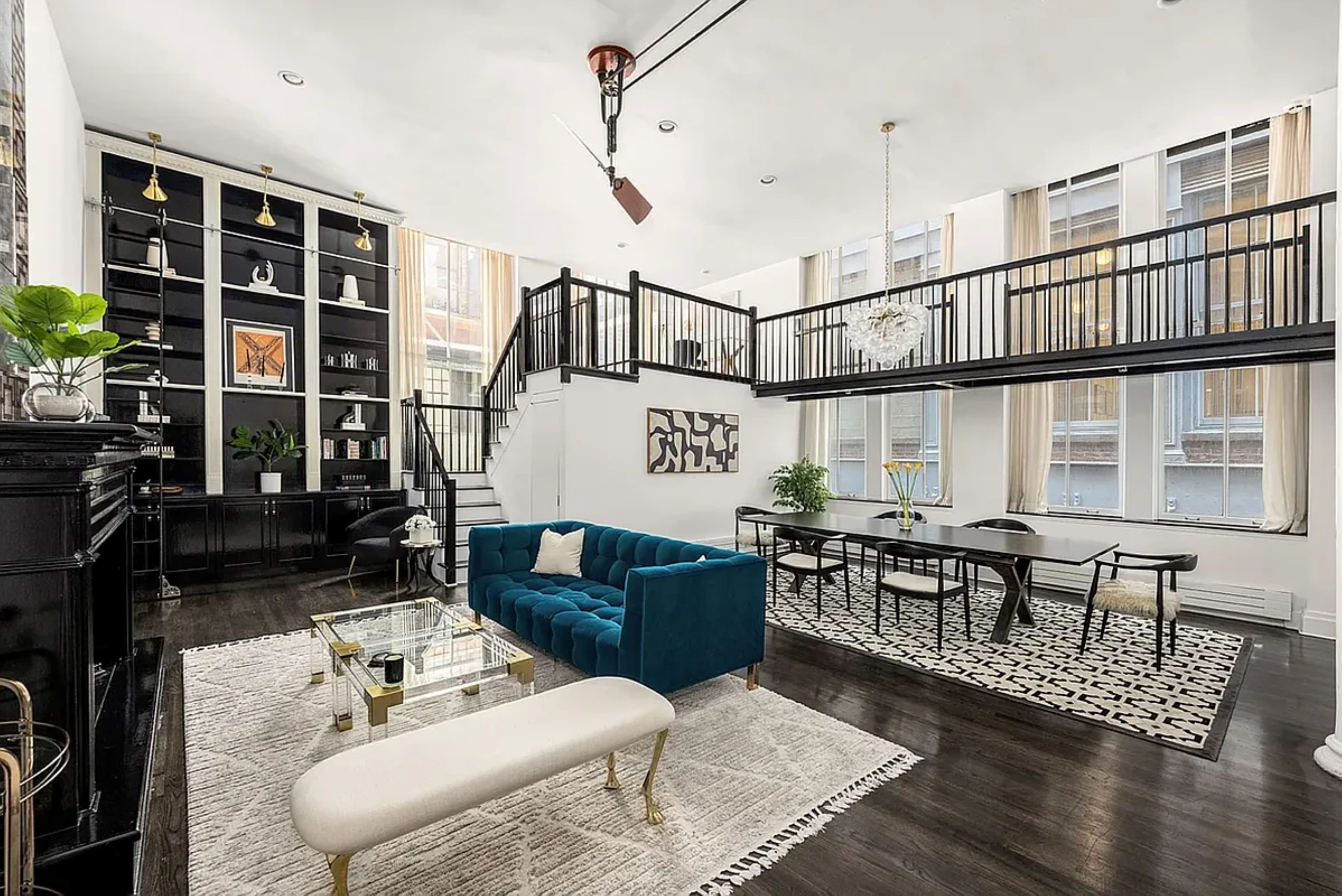 Historic Tribeca Triplex Loft Reimagined for Modern Luxury