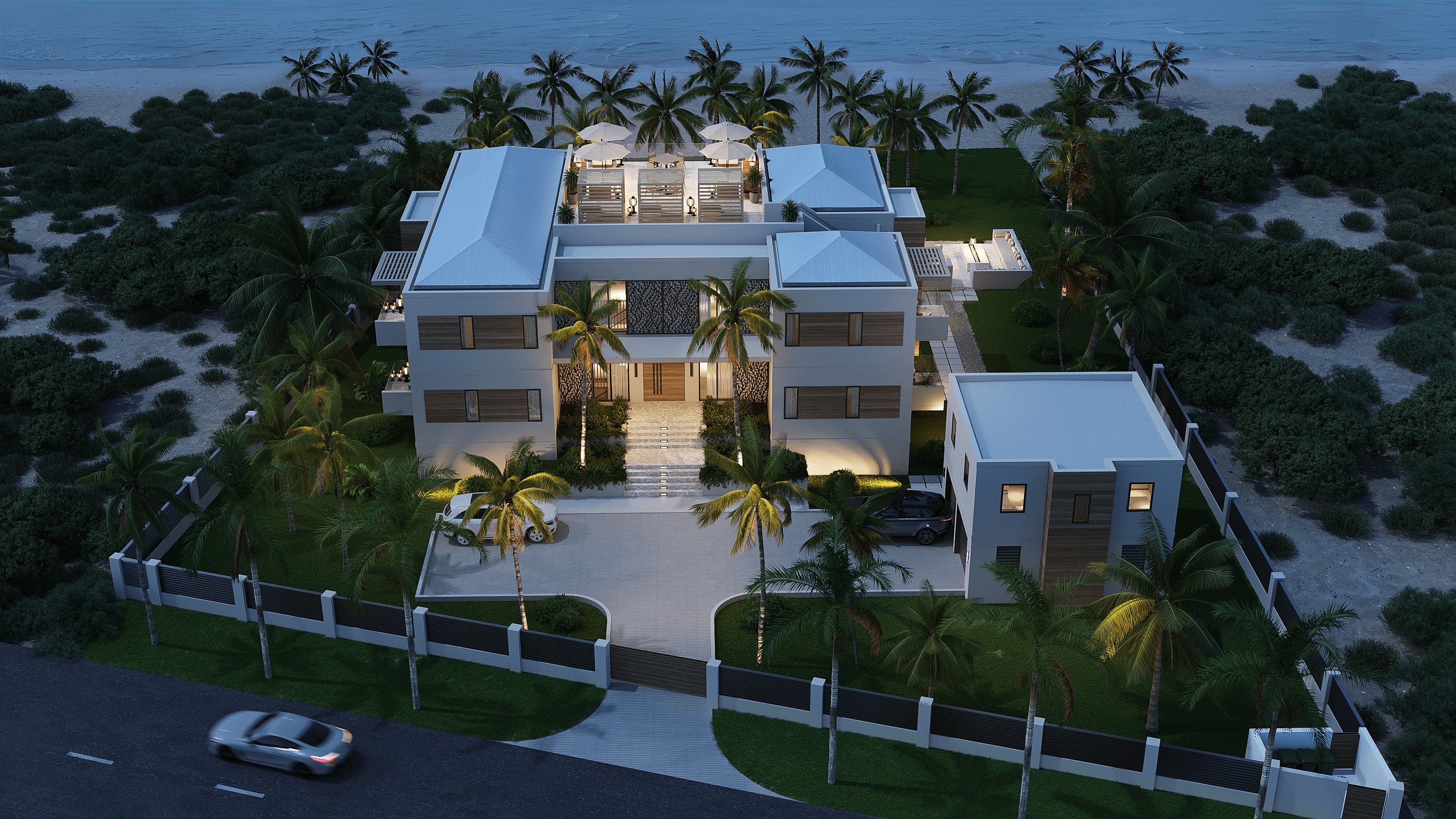 Sans Souci – Modern Beachfront Masterpiece at Hidden Beach
