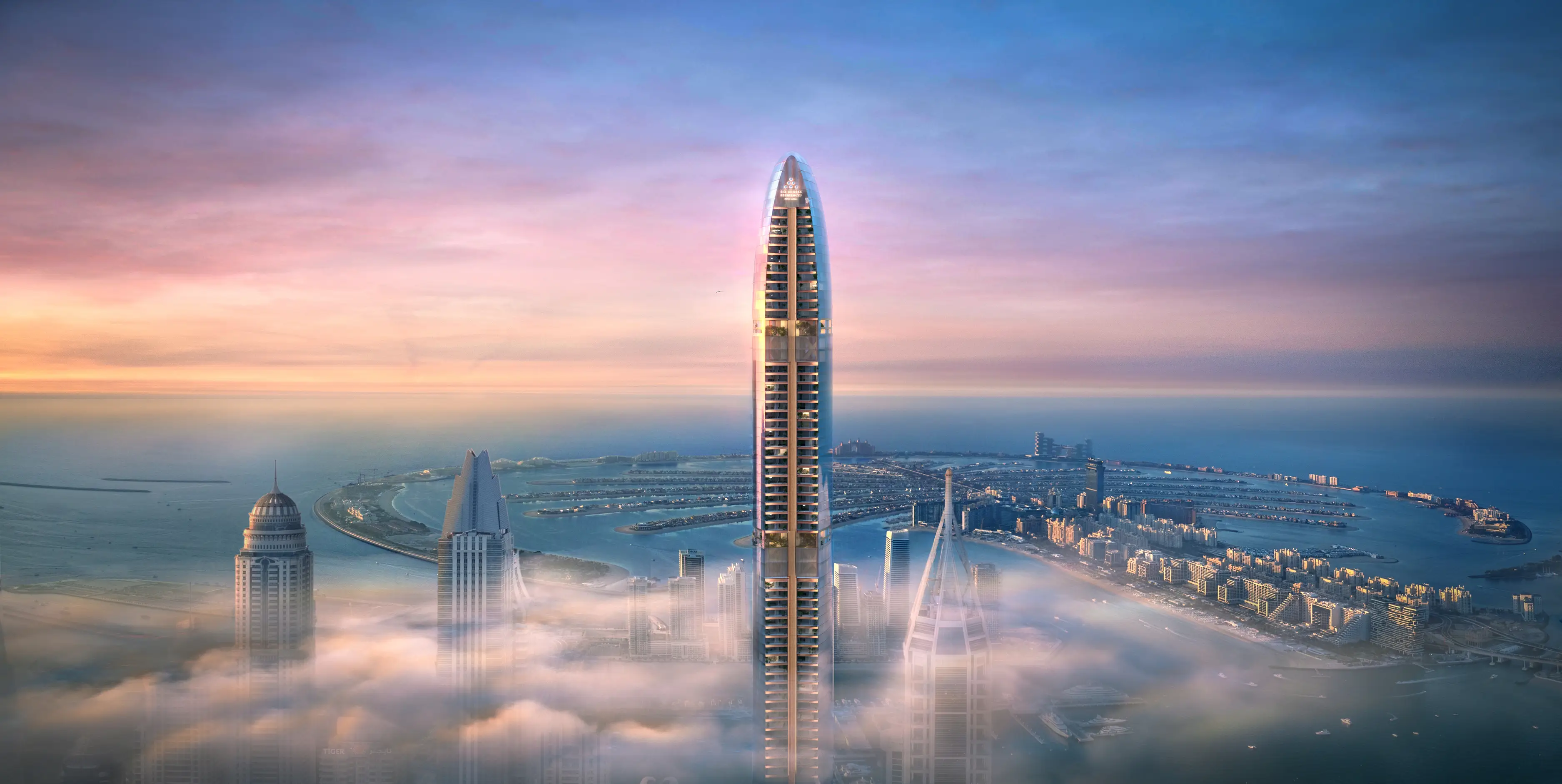 5-Bedroom Triplex Sky Mansions Branded Residences in Dubai Marina