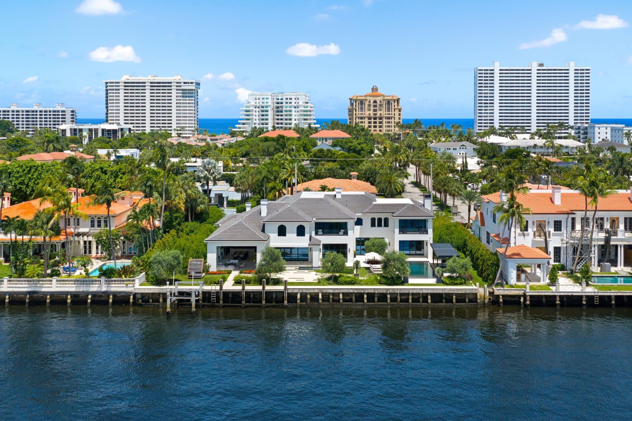 Ai Meets Luxury Living in Boca Raton Estate on 150' of Direct Intracoastal Waterfront!