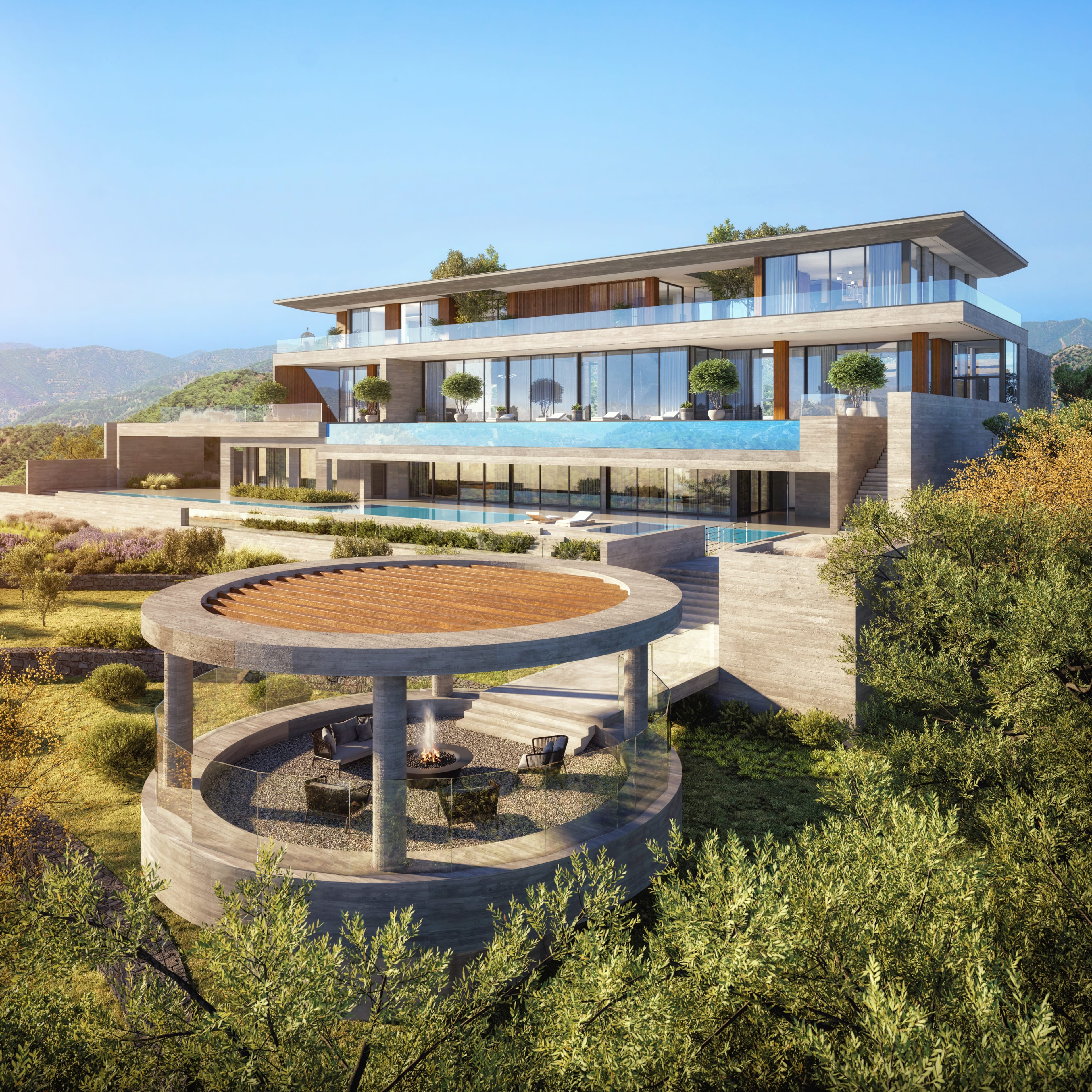 Sophisticated Limassol 5BR Estate with Panoramic Views - Image 1