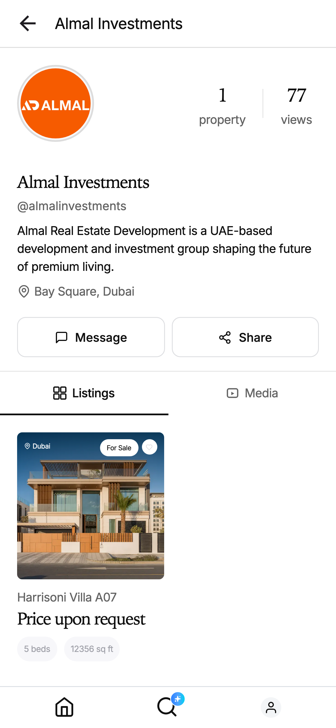 almalinvestments profile on Keylead
